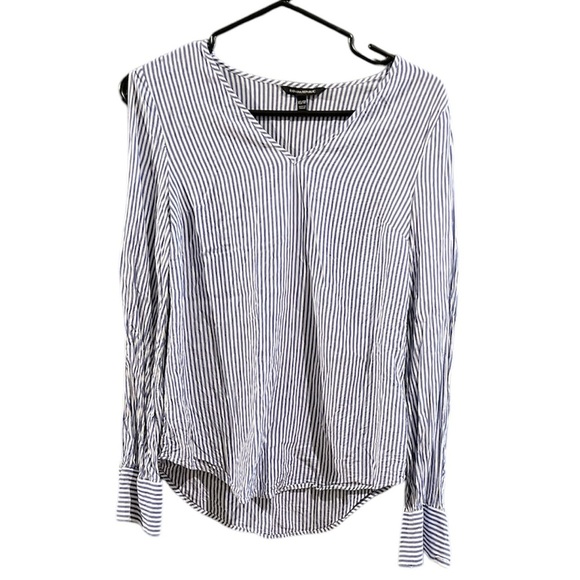 Banana Republic Long Sleeve Striped Top - Size XS - Picture 1 of 7